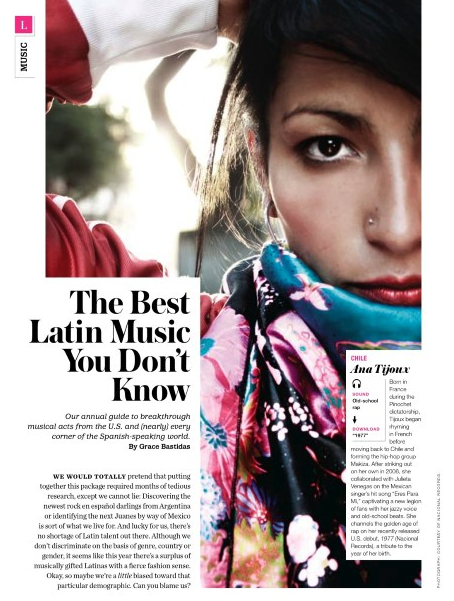 The Best Latin Music You Don’t Know&nbsp;(editor)